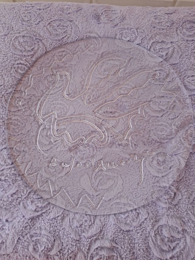 Plato-fuente cristal Rafael Alberti