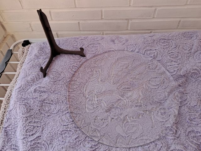 Plato-fuente cristal Rafael Alberti