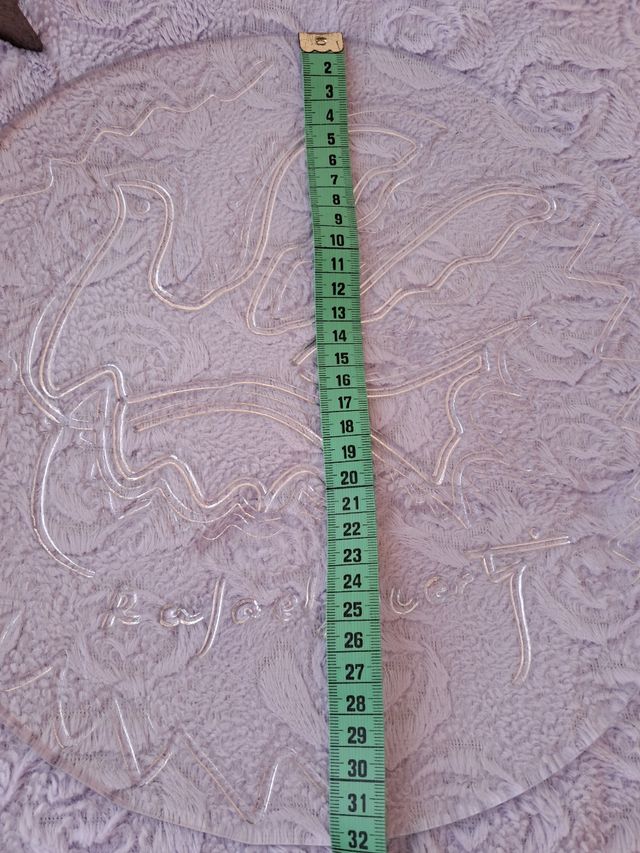 Plato-fuente cristal Rafael Alberti