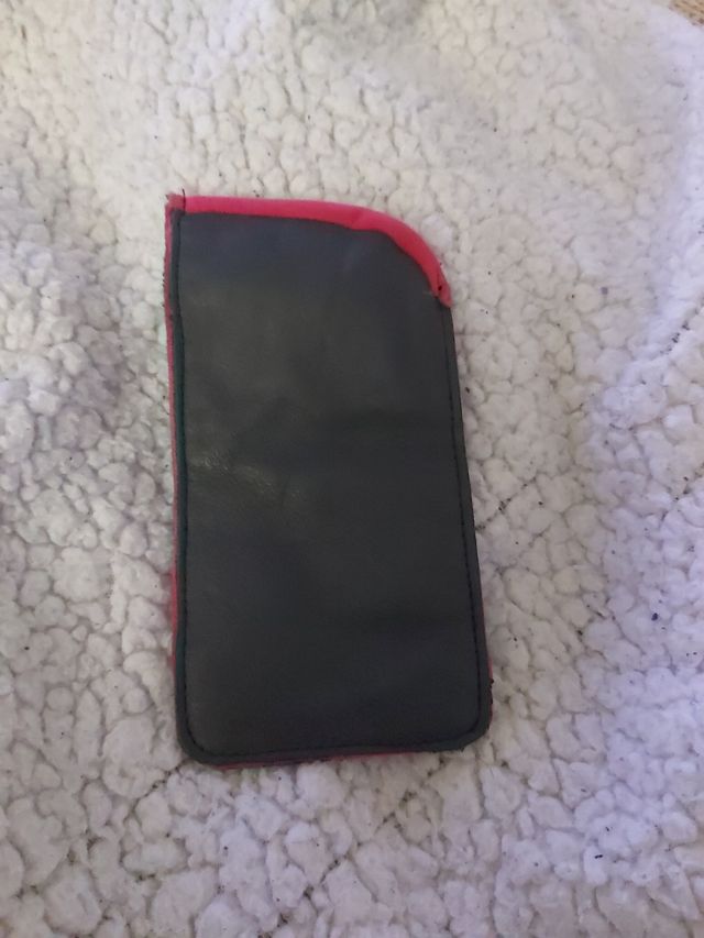 funda gafas piel