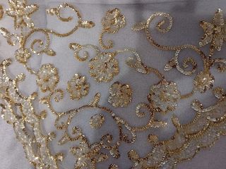 Manteleta y delantal fallera