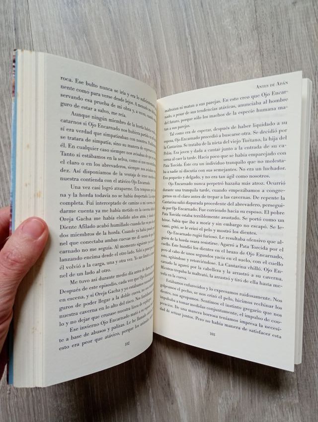 Libro Antes de Adán. La peste escarlata