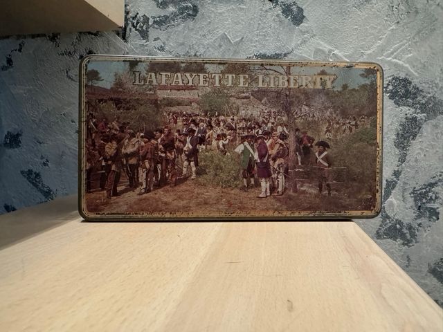 Scatola di latta Lafayette Liberty