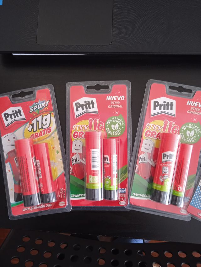 bastão de cola Pritt 1+1 oferta