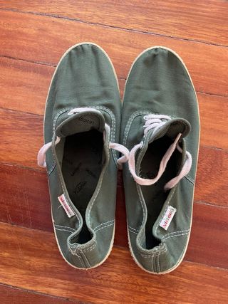 Zapatillas Victoria 1915 Inglesas de lona