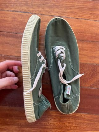 Zapatillas Victoria 1915 Inglesas de lona