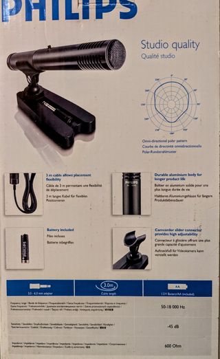 Micrófono studio Philips SBC ME570