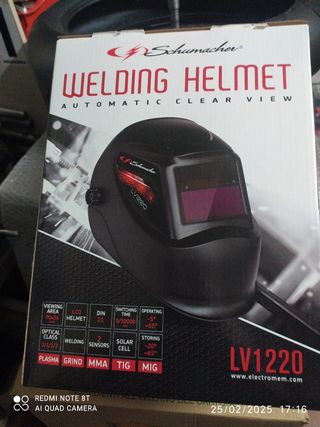 Maschera x saldatura automatica