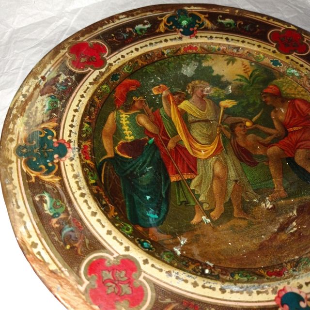 PLATOS DE CHAPA LITOGRAFIADOS 2