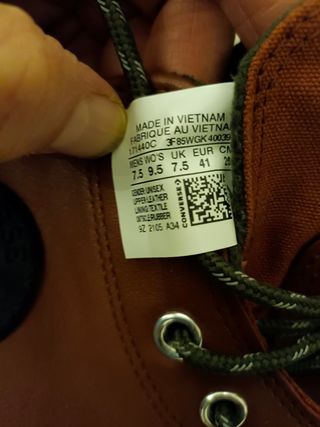 Zapatillas Converse. Número 41