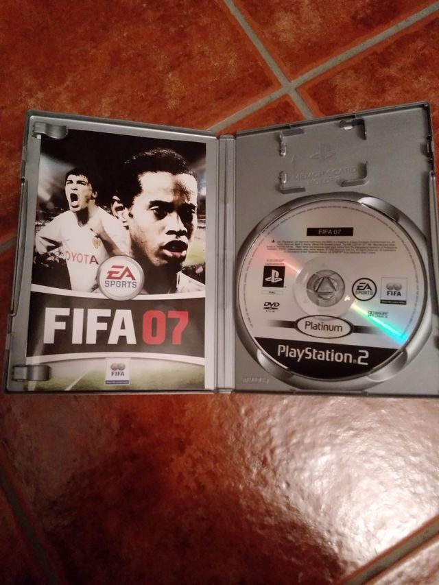Juego Fifa 07. Para PlayStation 2