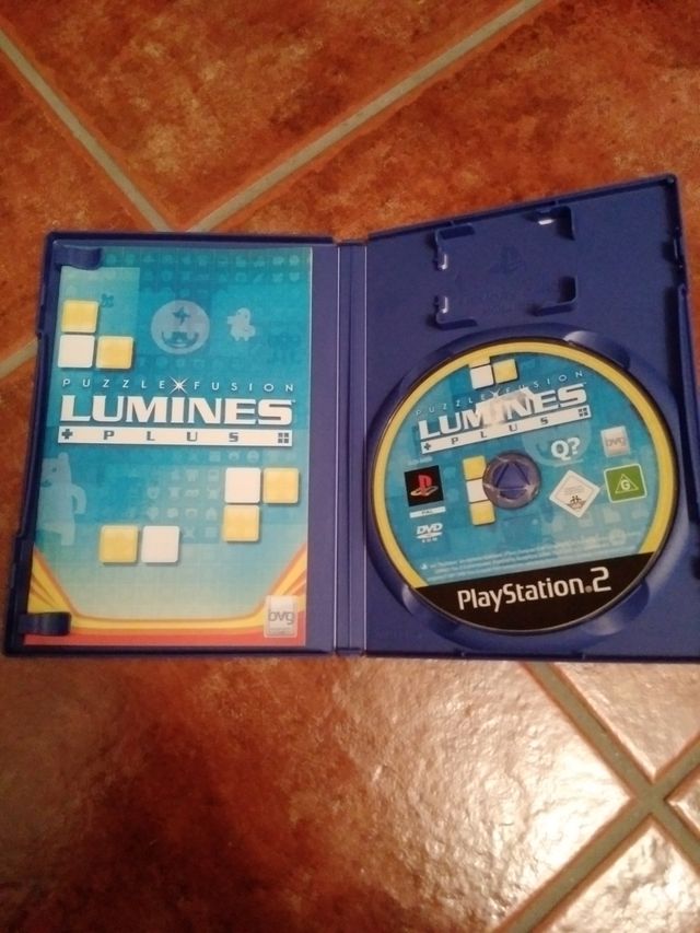 Juego Lumines Plus. Para PlayStation 2