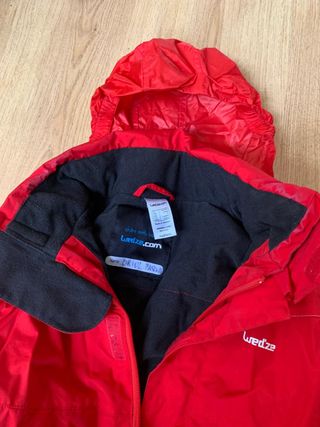 Chaqueta esquí/nieve impermeable 6 años Wedze