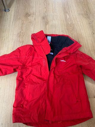 Chaqueta esquí/nieve impermeable 6 años Wedze