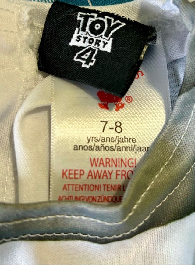 Disfraz Buzz Lightyear niño/a con careta