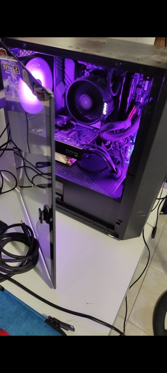 PC RGBLed da Gaming – Ryzen 7, 16GB RAM, Radeon R9