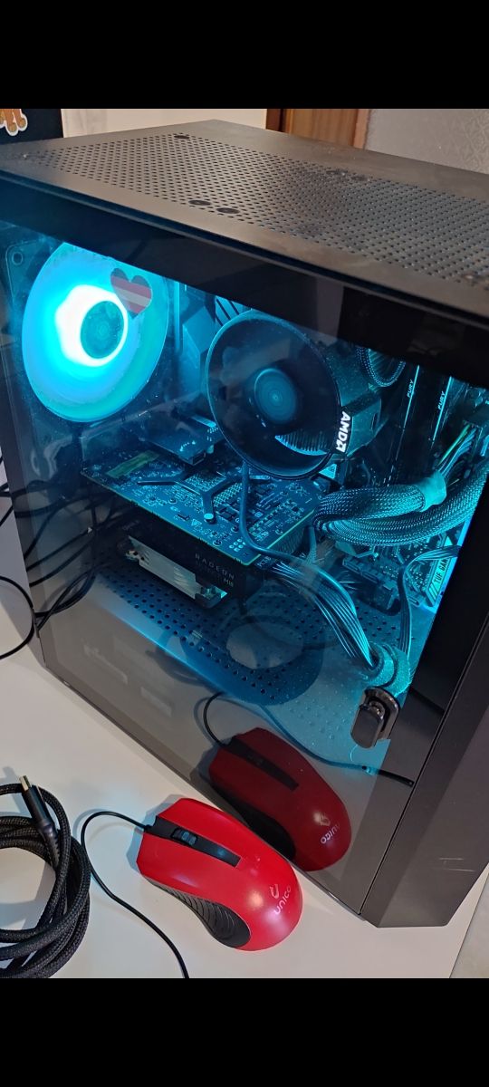 PC RGBLed da Gaming – Ryzen 7, 16GB RAM, Radeon R9