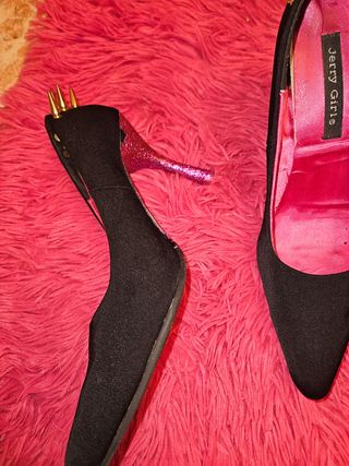 Zapatos tacón Jerry Girl 38 negros