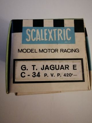 Scalextric Jaguar E Enix