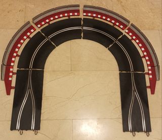 Curva superdeslizante advance scalextric