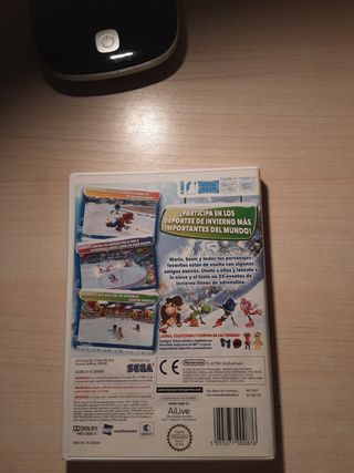 Mario y Sonic juegos olimpicos wii
