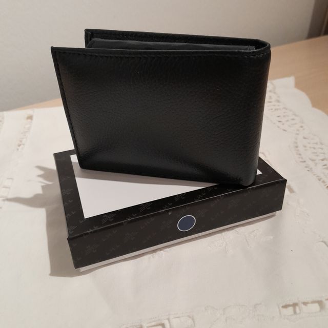 Cartera Hombre azul marino