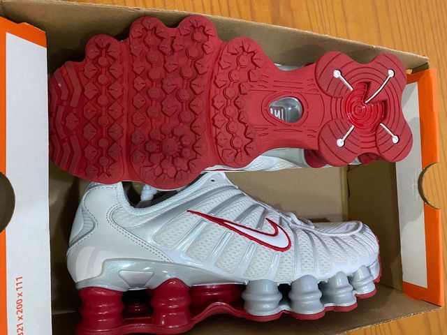 Nike Shox TL Gym red