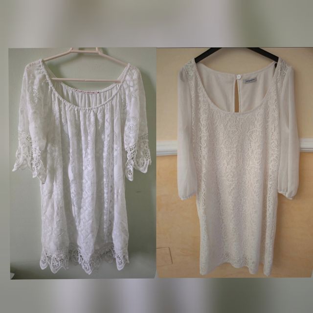 Vestidos blancos mujer talla unica