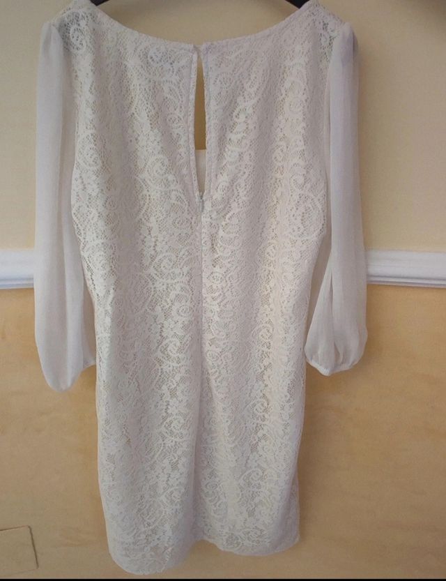 Vestidos blancos mujer talla unica