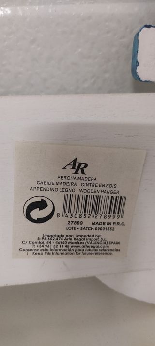 Percha de anclas