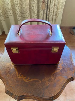 Beauty case da viaggio Rosso