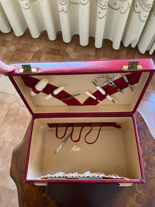 Beauty case da viaggio Rosso