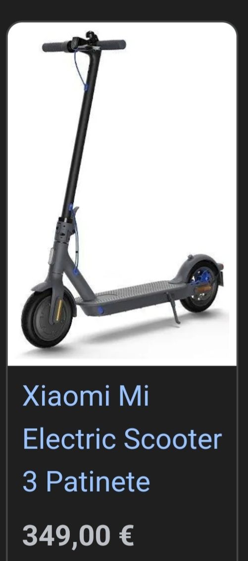 XIAOMI SCOOTER 3 DOBLE SUSPENSIÓN