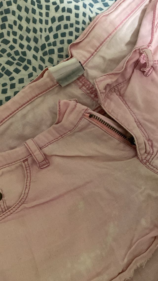 Pantalón corto rosa