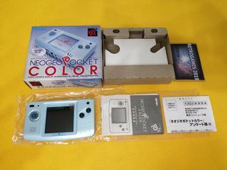 NEO GEO POCKET PEARL BLUE BOXED MATCH SERIAL