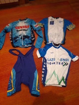 3 maillot y culotte legazpi talla L