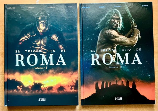 El Tercer Hijo De Roma cómic Yermo Editorial 