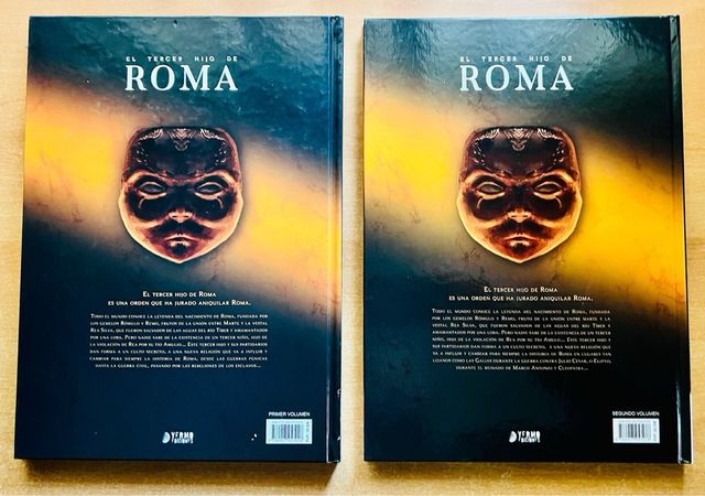 El Tercer Hijo De Roma cómic Yermo Editorial 