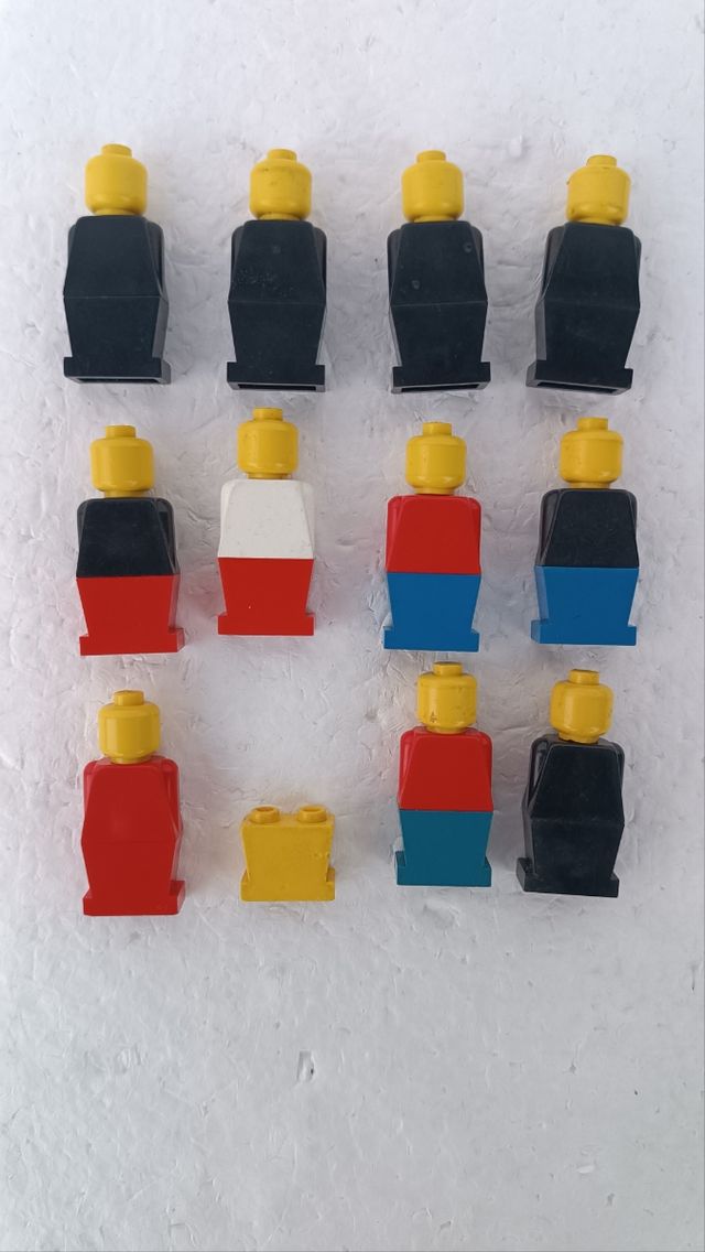 Lego minifigures vintage anni 70