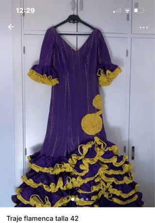 Traje flamenca