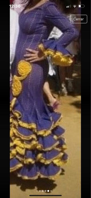 Traje flamenca
