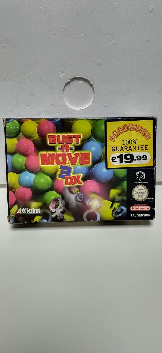 Bust a move 3 dx nintendo 64