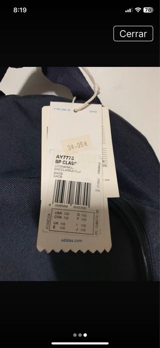 Mochila Adidas 