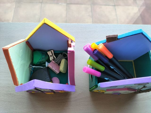 PORTA LAPICEROS EN MADERA DECORACIÓN