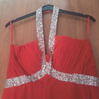 Vestido de fiesta rojo
