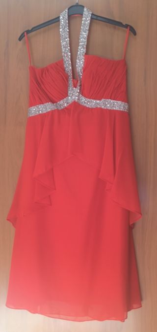 Vestido de fiesta rojo