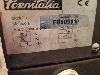 Horno pizzero dos bocas