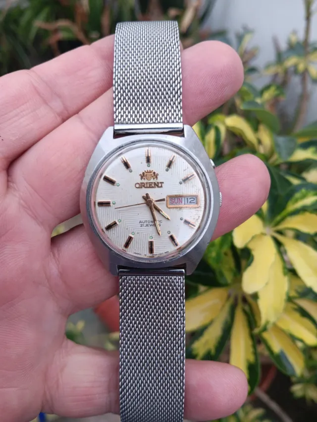 Reloj orient antiguo automático.