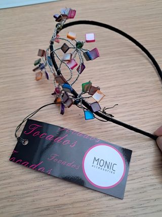 Diadema tocado fiesta 