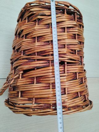 Cesto de mimbre